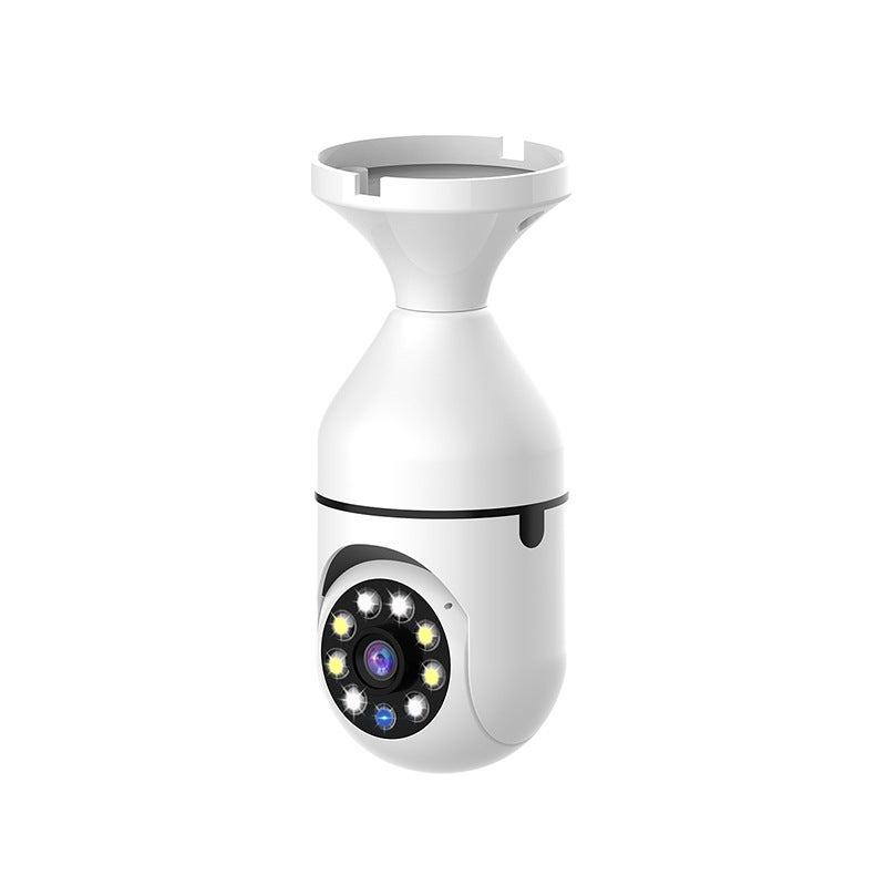 360° Panoramic Bulb Camera E27 Wireless Night Vision Black - Image 4