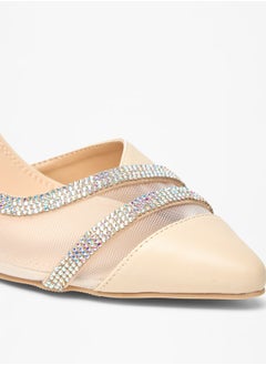 Celeste Women's Embellished Slip-On Sandals with Stiletto Heels  - Image 5