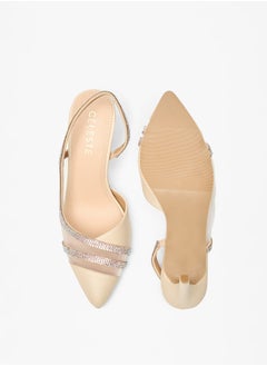 Celeste Women's Embellished Slip-On Sandals with Stiletto Heels  - Image 4