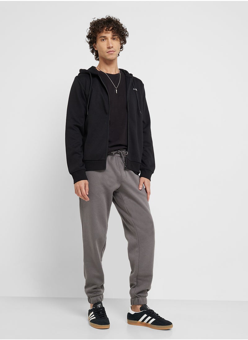 JJ Rebel Jrebrebel Logo Zip Through Hoodie  - Image 4