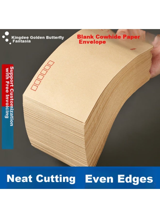 Kingdee 50 Sheets No.1 Kraft Paper Envelopes 162*100mm Cash Envelopes Invoice Payroll Envelopes Bcbq11-1 - Image 3