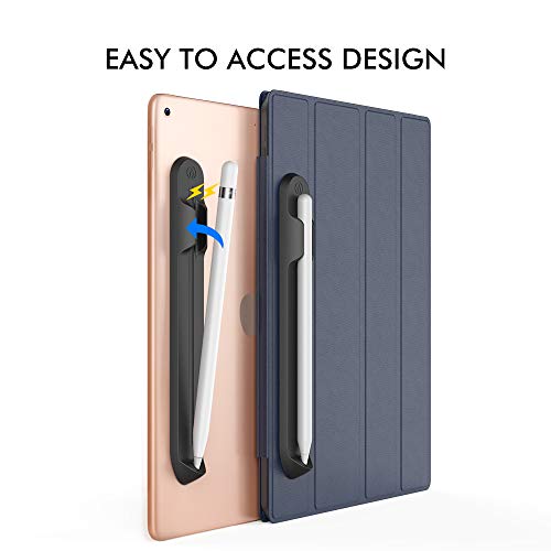 AHASTYLE Removable iPencil Holder [Magnetic Attach] Strong Adhesive Holder Sticker Silicone for Apple Pencil 1st & 2nd Generation (Black) - Image 3