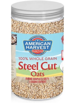 American Harvest American Harvest Steel Cut Oats In Jar 1 Kg | Gluten Free  - Image 1