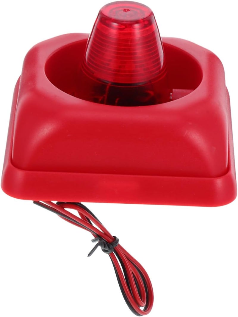 Healifty DC12V-24V Sound and Light Alarm System Loud Siren with Flashing Light for Indoor and Outdoor Safety Emergency Warning for Warehouses Factories and Offices - Image 1