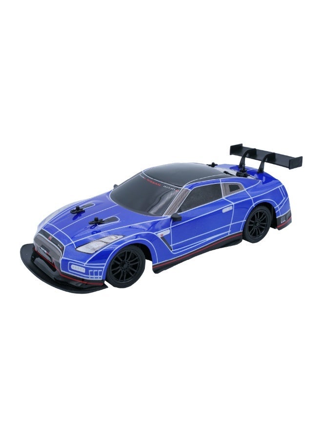 D-power - 1:16 Nissan GTR RC Car with Vapor Exhaust Effect – 2.4GHz Remote Control, Rechargeable Battery Included, Realistic Design, for Kids Ages 6+ - Image 2