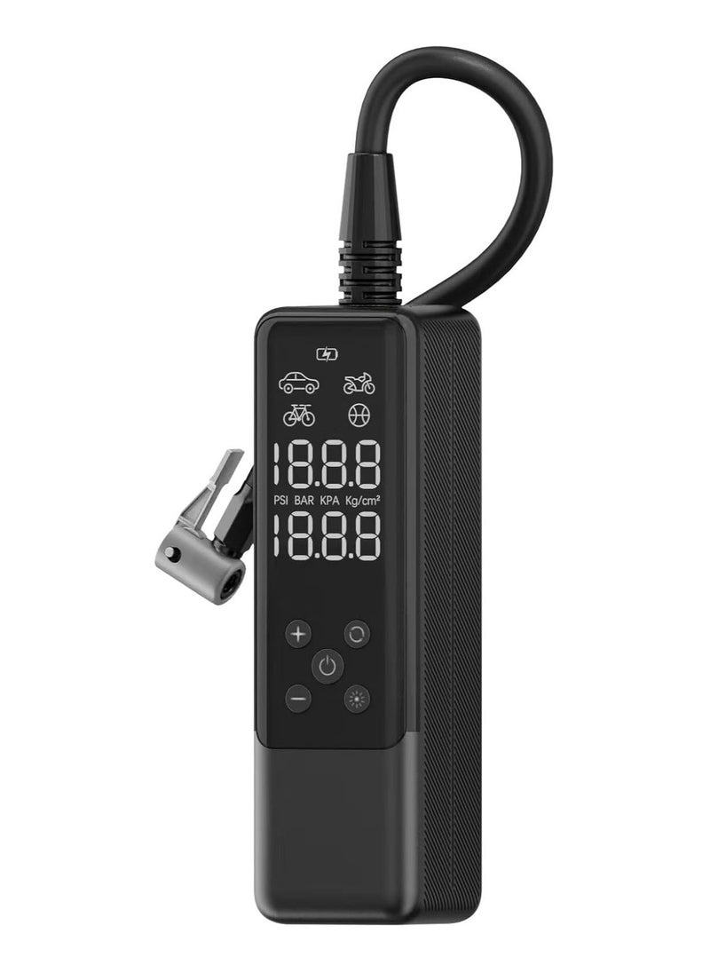 WIWU WIWU Wi-Ai001 High Quality Car Inflator Pump 85W Multi-Mode - Black  - Image 1