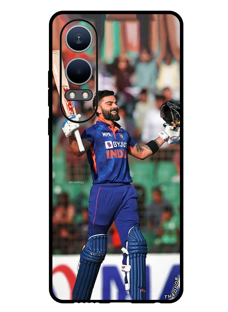 Theodor Protective Case Anti Scratch Shock Proof Bumper Cover For Oppo K12x (China) Virat Kholi 1  - Image 1
