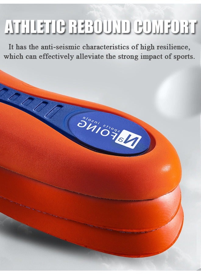 Nafoing Orthotic Arch Support Insoles, Breathable Deodorant Foot Care Pads, Foot Orthotics Fir Relieve Foot Back Hip Leg and Knee Pain - Image 4