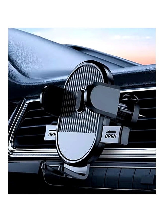 Car Phone Holder - Mobile Holder in Car - Car Mobile Holder For Air Vent – Auto Lock | Strong Grip | Ideal For iPhone and Android  - Image 1
