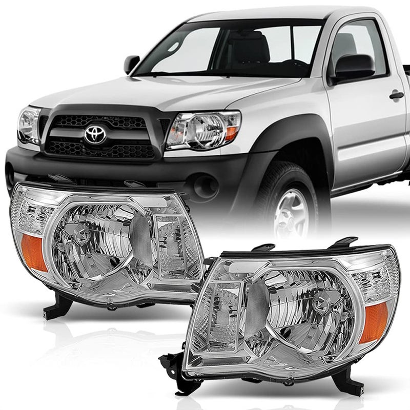 ACANII For 20052011 Toyota Tacoma Pickup Truck Headlights Headlamps 0511 Driver Passenger Side Lights Lamps