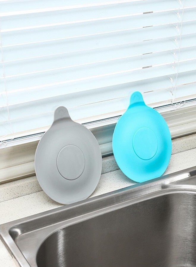 Buildcon 4-Pack Set Kitchen Sink and Bathroom, Drainage Cover, Water Stopper, Drain Cover Water Stopper with Leak Prevention and Odor Blocking Features - Image 2