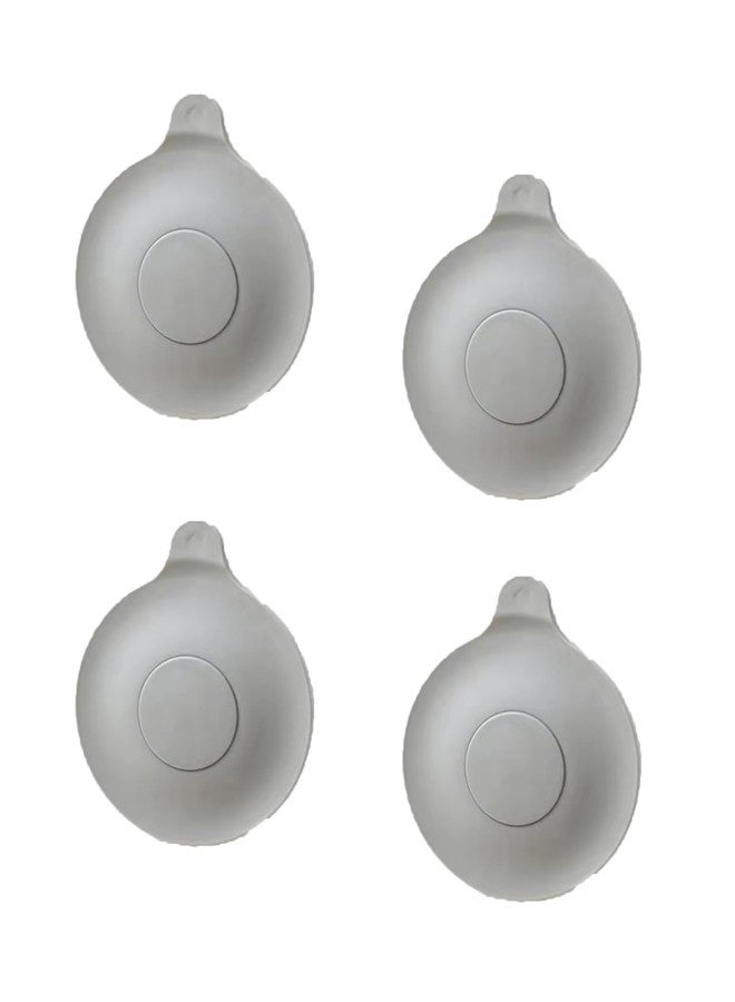 Buildcon 4-Pack Set Kitchen Sink and Bathroom, Drainage Cover, Water Stopper, Drain Cover Water Stopper with Leak Prevention and Odor Blocking Features - Image 1