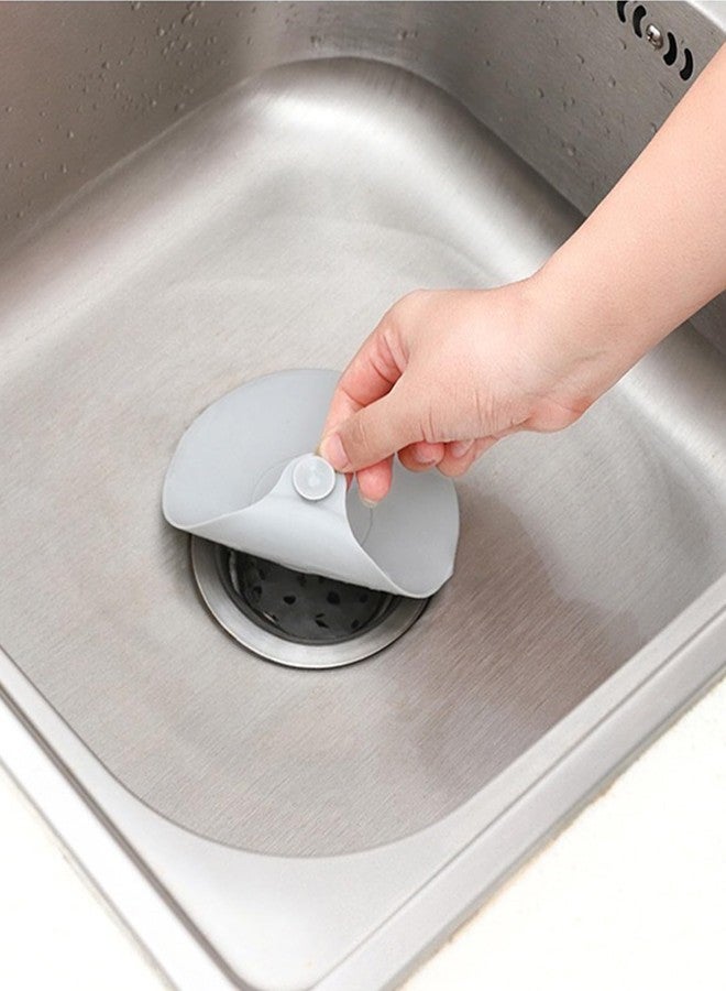 Buildcon 4-Pack Set Kitchen Sink and Bathroom, Drainage Cover, Water Stopper, Drain Cover Water Stopper with Leak Prevention and Odor Blocking Features - Image 4