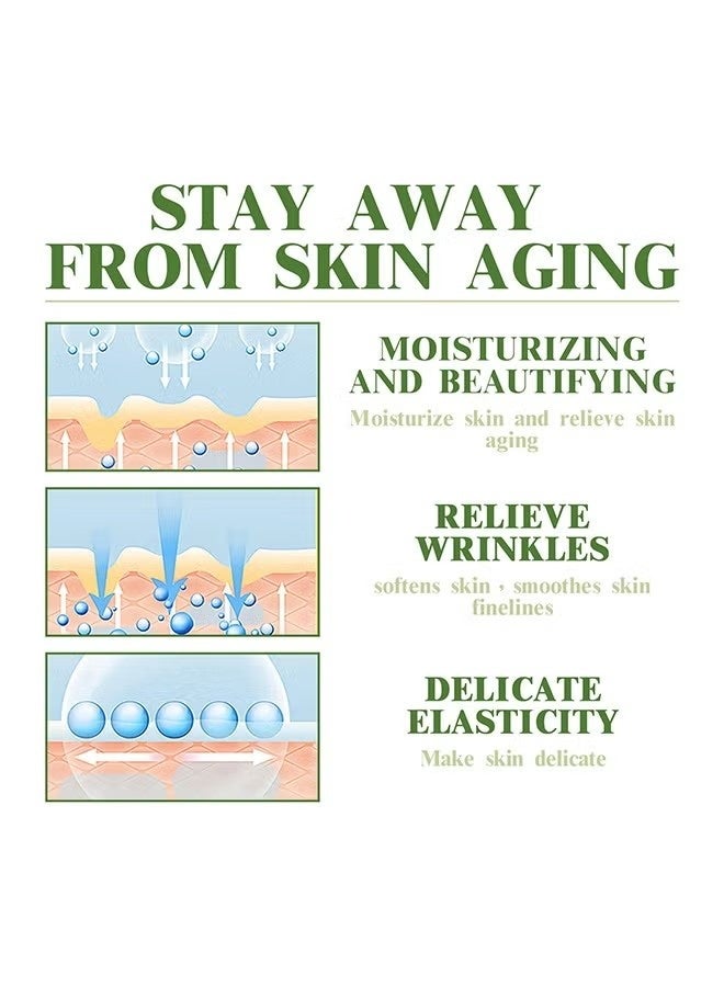 Hoygi Instant Face Lifting and Tightening Cream, Facial Moisturizer with Hyaluronic Acid, Instant Wrinkle Remover, Face Lift Serum Visibly Firming Wrinkles and Sagging Skin, Smooth Fine Lines 50ml - Image 5