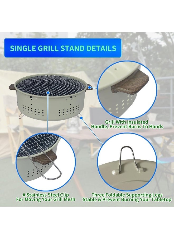 Barbecue Charcoal Portable 300MM  Braai Stand for Indoor & Outdoor Cooking
