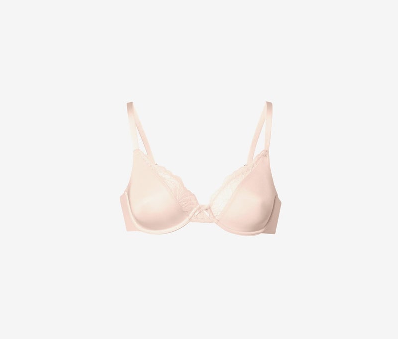 Tchibo Women Underwire Non Padded Bra, Peach - Image 2