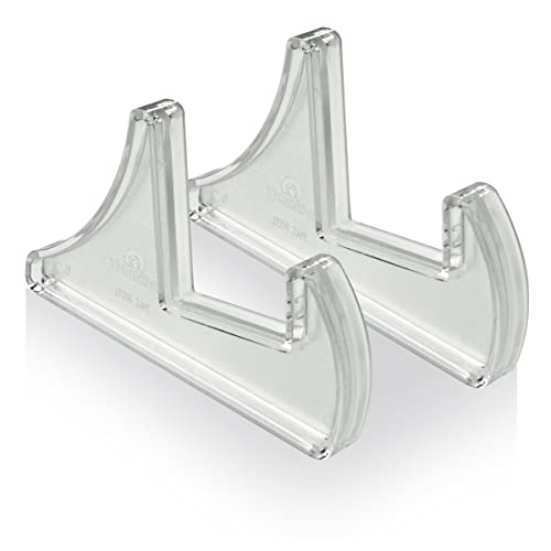 Acrimet Pocket File Holder Vertical Design Brochure Display (for Wall Mount or Countertop Use) (Removable Supports Included) (Letter Size) (Clear Crystal Color) - Image 5