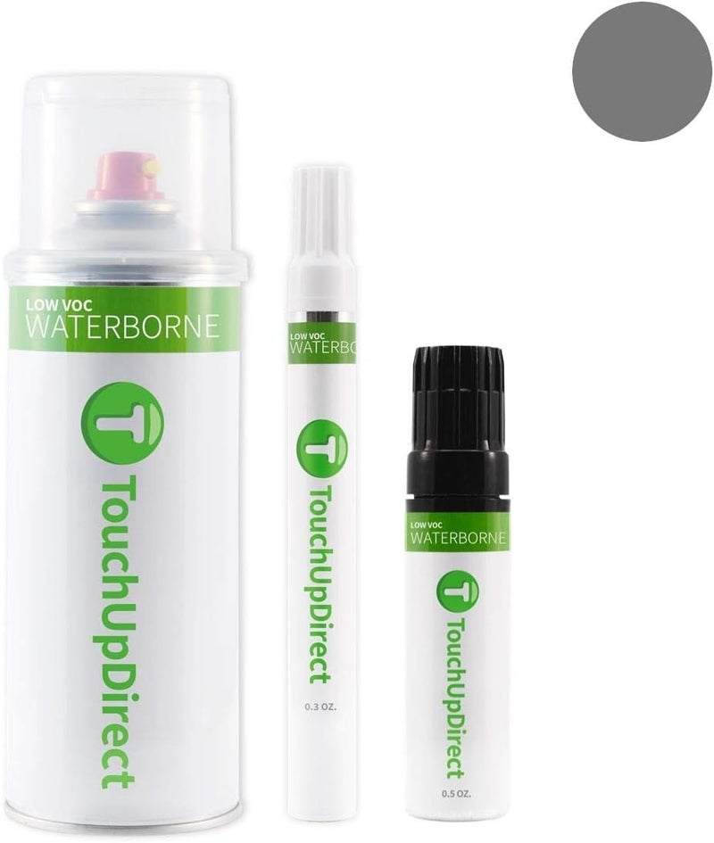 TouchUpDirect UJ Sterling Grey Metallic Compatible with Ford Exact Match Touch Up Paint Aerosol - Essential Kit - Image 5