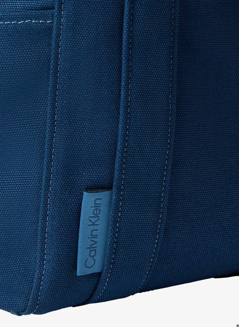 CALVIN KLEIN Ensign Blue Small Canvas Tote Bag for Women | Best Price UAE