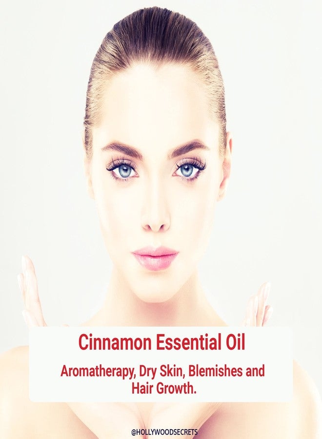 Hollywood Secrets Pure Cinnamon Bark Essential Oil Therapeutic Grade 100ml - Image 4
