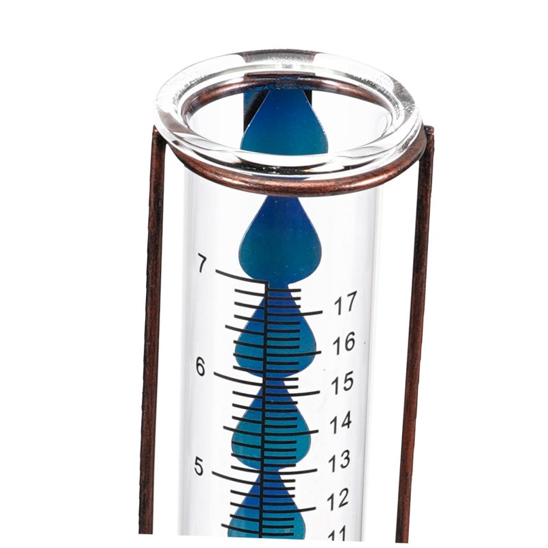 Outdoor Garden Rain Gauge with Floating Indicator Clear Plastic Easy Clean - Image 5