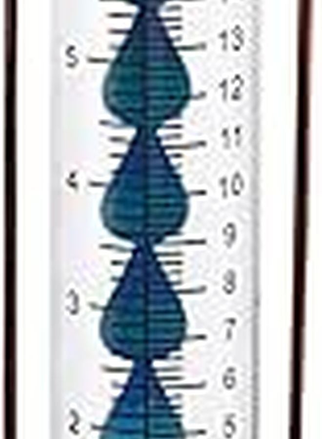 Outdoor Garden Rain Gauge with Floating Indicator Clear Plastic Easy Clean - Image 1