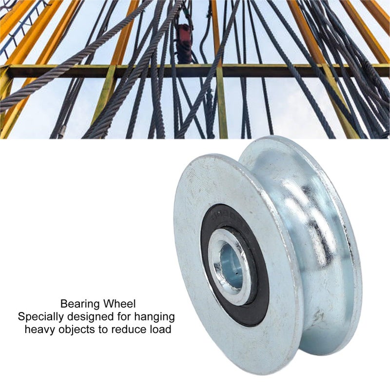 Heavy Duty Alloy Steel Pulley Wheel 40mm Outer Diameter High Strength Lifting - Image 4
