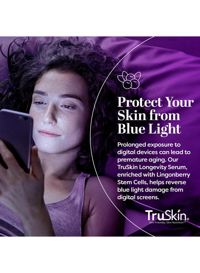 تروسكن سيروم تروسكين لونجيفيتي باكوتشيول - سيروم مُجدد للوجه بخلايا جذعية من التوت البري والطحالب الثلجية - عناية بالبشرة مُصممة للمساعدة في الانتقال من مكافحة الشيخوخة إلى الشيخوخة الصحية - 1 أونصة سائلة - Image 5