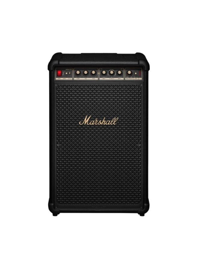 Marshall Bromley 750 Portable Bluetooth Party Speaker – 360° True Stereophonic Sound, Integrated Stage Lights, Mic & Instrument Inputs, 40+ Hours Playtime, Water & Dirt Resistant (Black) - Image 1