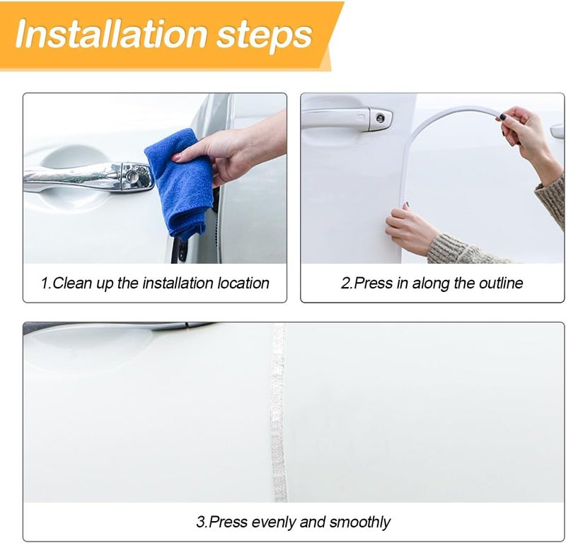 Osilly 16Ft Car Door Edge Guards - Rubber Seal Protector - Image 5