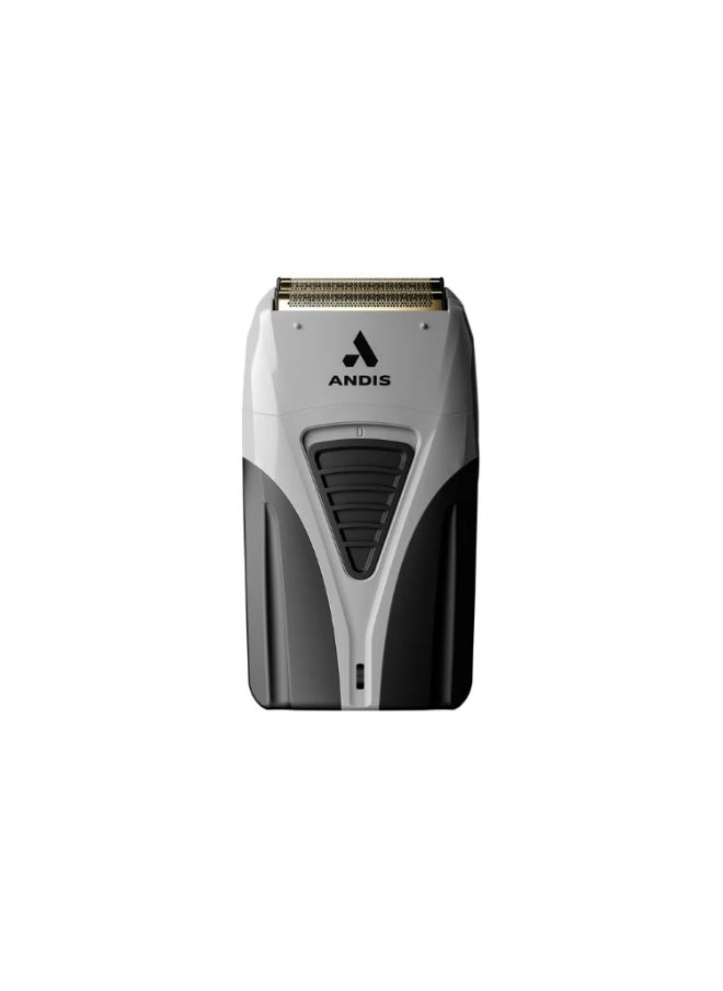 Andis Lithium Titanium Foil Shaver CordCordless Smooth Shaving Cordless Shaver with Charger Gray
