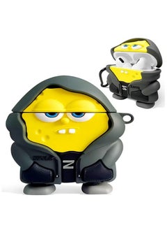 For Bluetooth Headset Air Pods Pro 2 Generation Protective Case - SpongeBob SquarePants Protective Case - Silicone Drop Resistant Waterproof Case