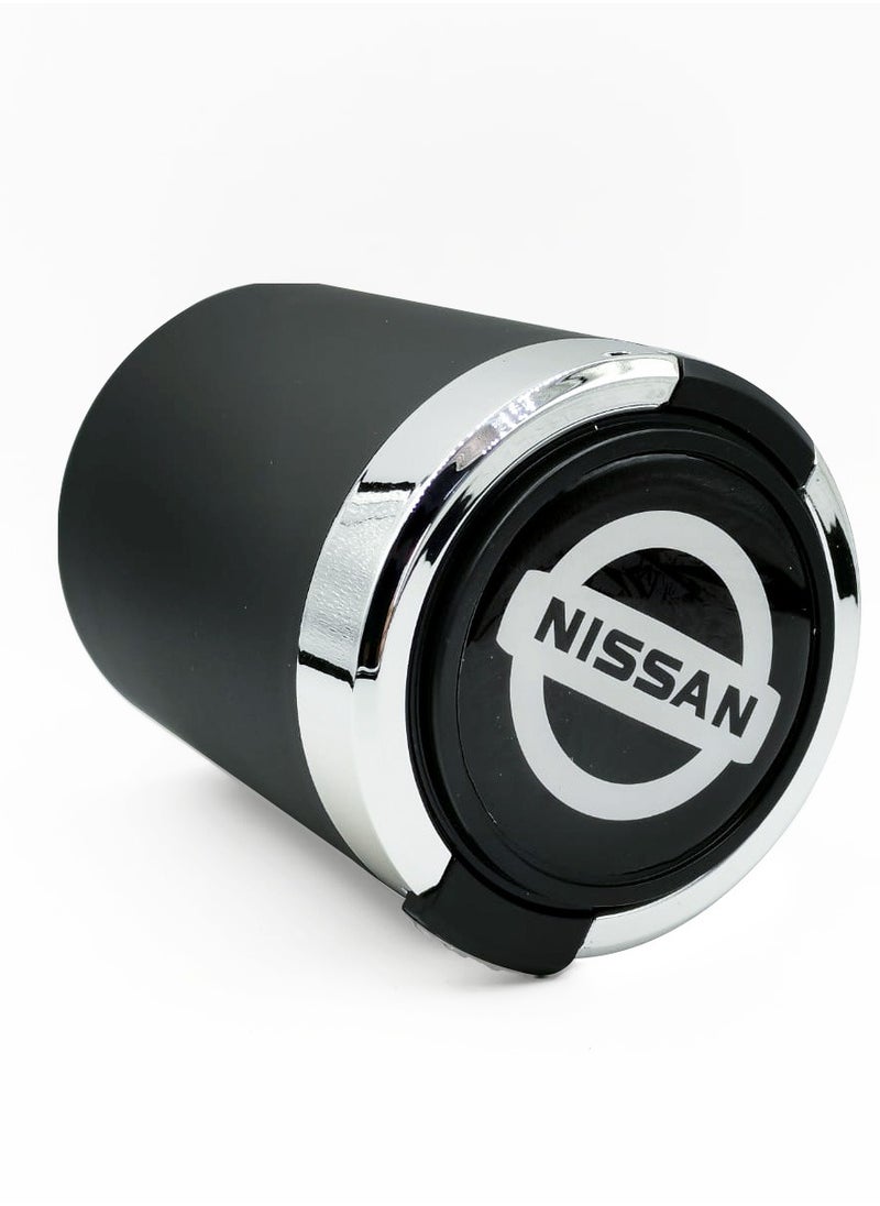 Nissan Car Ashtray With LED Lights With Lid Odor-Free Leak-Proof Easy to Clean  Compact Design for Car Interior  - Image 3