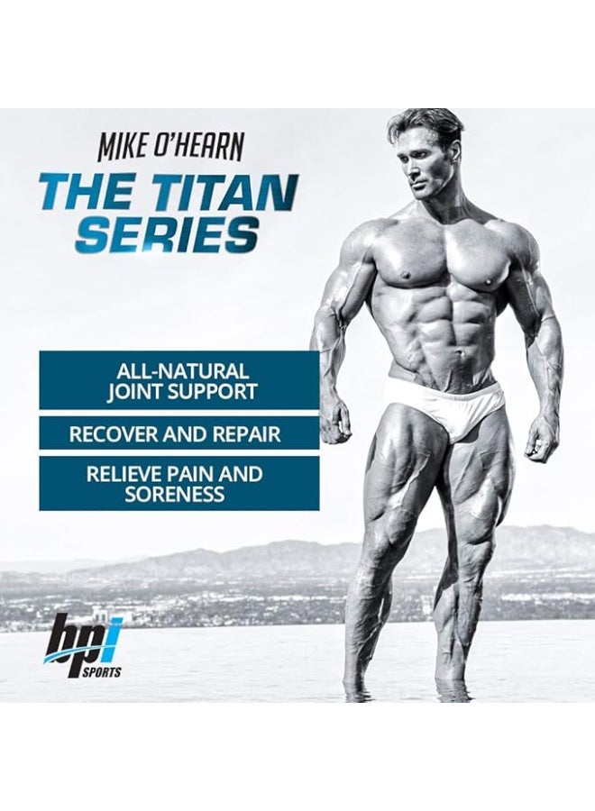 BPI Sports Muscle & Joint Fix - Mike O’Hearn Titan Series - Muscle Recovery & Healthy Joint Support Supplement - All-Natural Turmeric, White Peony & Collagen Capsules for Men & Women | 90 Capsules - Image 3