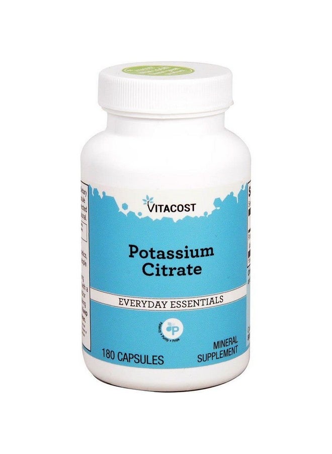 Vitacost Brand Vitacost Potassium Citrate 99 Mg 180 Capsules  - Image 1