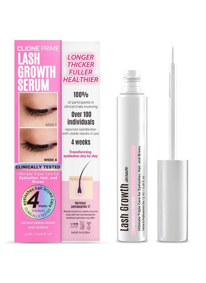 CLIONE PRIME - Clione Prime Korean Lash Serum - Sérum Para Pestañas Eyelash Serum to Grow Lashes Eyebrow Serum Eyelash Growth Serum Suero Para Pestañas Crecimiento Suero De Pestañas - Image 1