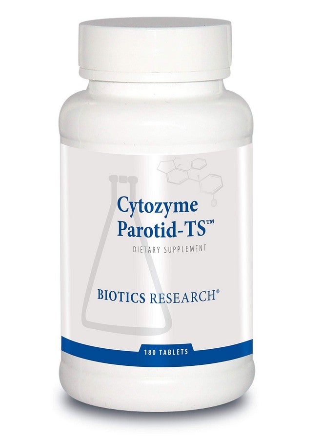 بيوتيكس ريسيرش Biotics Research Cytozyme Parotid TS Parotid Concentrate، صحة الجهاز الهضمي، يدعم عمل الغدة النكفية، يعزز إنتاج الإنزيمات، SOD، كاتالاز، نشاط مضاد للأكسدة قوي، 180 قرصًا - Image 1