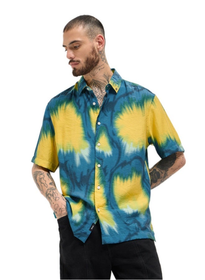 THE BEAR HOUSE Men's Shirt for Casual and Formal Wear | Classic Button-Down Style for Office, Daily Use, Travel, Events & All-Season Outfits | Versatile & Stylish Wardrobe Essential for Every Occasion  - Image 1