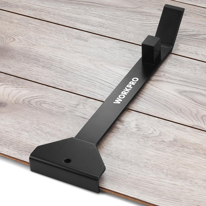 WORKPRO 17ï¼‚ Heavy Duty Pull and Pry Bar, Professional Pull Bar Flooring Tool for Wood Floor, Vinyl Plank, LVP, LVT and Floating Floor Installation - Image 1