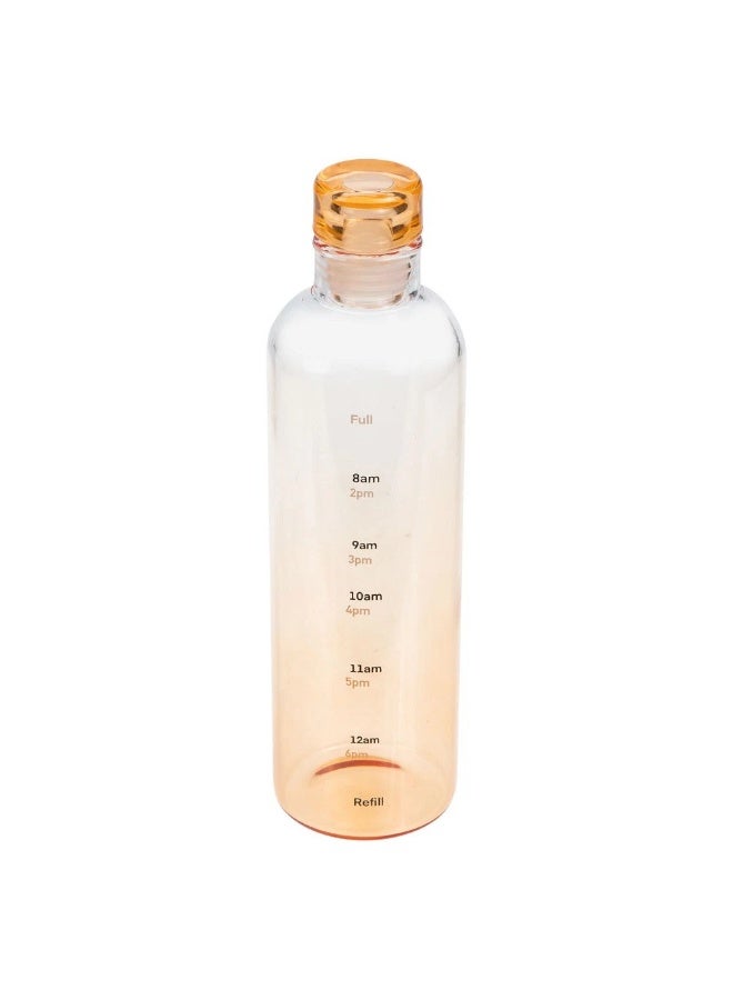 Happy Home 500ml Acrylic Water Bottle Portable Direct Drinking Water Bottle with Time Marker, BPA Free, Sports Water Bottle for Adults and Kids, Outdoor Mountaineering, Camping, Running, Gym, Hiking, Cycling  - Image 2