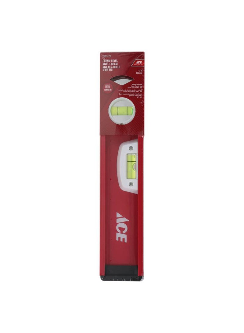 ACE Aluminum I-Beam Level 30cm