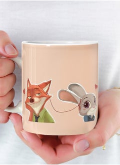 Disney Zootopia Mug Ceramic Mug for Tea and Coffee Multicolour 11Oz