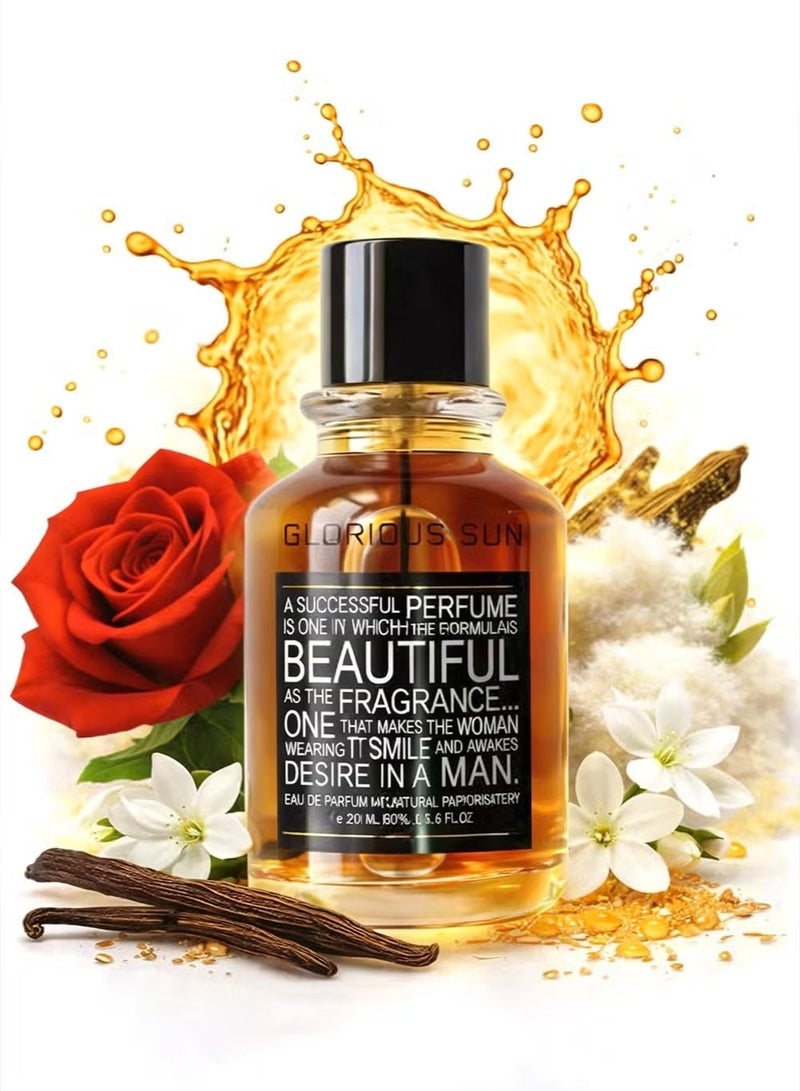 Linea De Bella Elegant Aura EDP 200ml – Premium Long Lasting Unisex Fragrance with Amber Warmth, Deep Woods & Modern Luxury for Everyday Use in arabic - Image 1