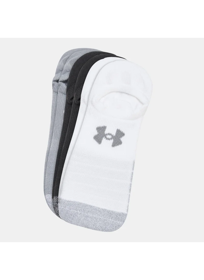 UNDER ARMOUR HeatGear® Ultra Low Tab Socks (3 Pack)