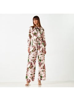 2Xtremz 2Xtremz All-Over Print Wide Leg Pants with Drawstring Closure and Pockets  - Image 1