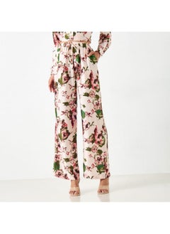 2Xtremz 2Xtremz All-Over Print Wide Leg Pants with Drawstring Closure and Pockets  - Image 3