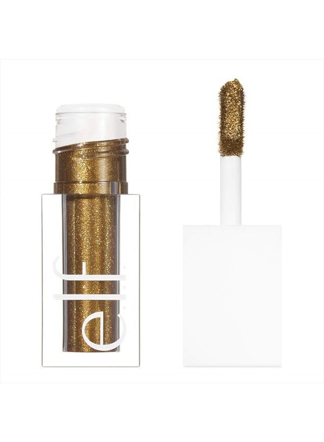 elf Liquid Glitter Eyeshadow, Long Lasting, Quick-Drying, Opaque, Gel-Based Eyeshadow For Creating High-Impact, Multi-Dimensional Eye Looks, Dirty Martini, 0.10 Fl Oz - Image 1