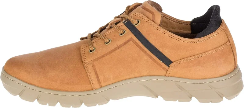 كاتربلر Caterpillar Men's Cat Convey Sneakers - Durable Leather Lace-Up Shoes