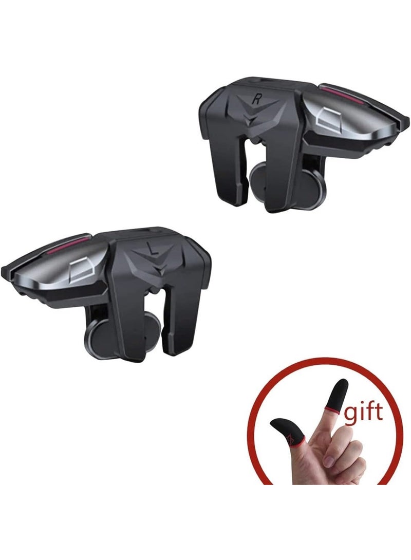 Sarafox F6 Cell Phone Triggers with 4 Buttons L1R1 L2 R2 + Gamer Thimbles - Image 3