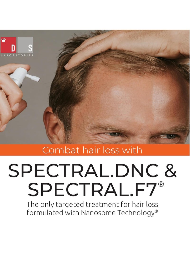 DS LABORATORIES - DS Laboratories Spectral.DNC-N & Spectral.F7 Hair Regrowth Serum - Thickening Treatment for Thinning Hair, Hair Growth for Men & Women - Image 1